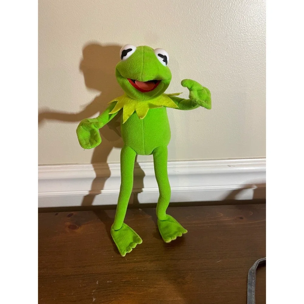 Disney Jim Henson Kermit the Frog Plush Green Stuffed Animal Toy Muppets